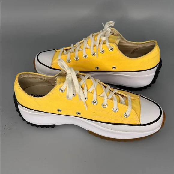 Converse Run Star Hike Ox - Citron Pulse Yellow Platform Sneakers Men 10.5 W 12 - Picture 4 of 7